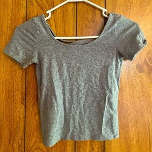 aeropostale cut out crop top